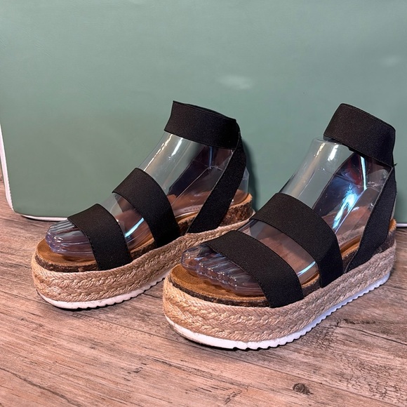 Steve Madden Kimmie Espadrille Platform Sandals | Size 6 Summer Sandals! - Picture 1 of 9